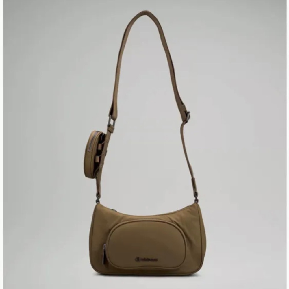 RARE LULULEMON CROSSBODY WITH NANO POUCH IN ARTIFACT—NWOT